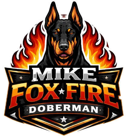 Mike Fox Fire Doberman